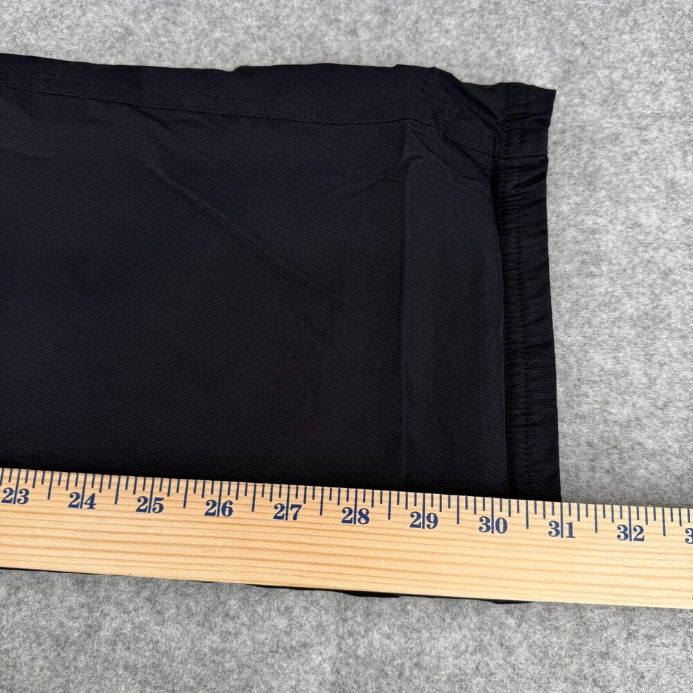 Eddie Bauer Pants Mens 40x31 Black Tech Fleece Lined 2way Stretch Outdoor Hiking - Picture 8 of 9